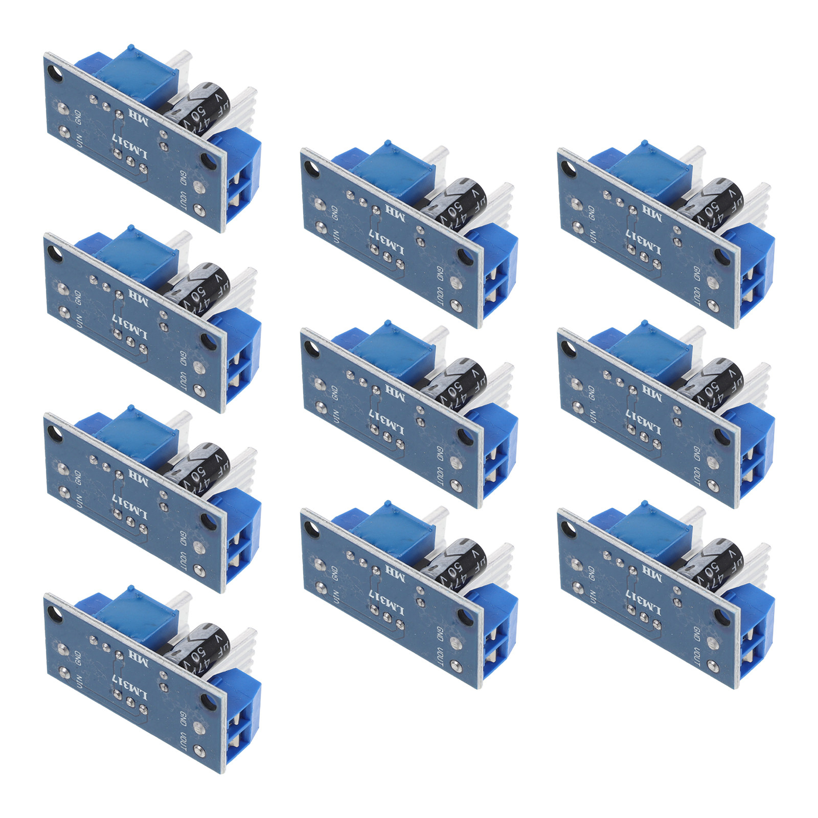 10Pcs Adjustable Voltage Regul - Linear Lab Power Supply Adjustable recension och pris