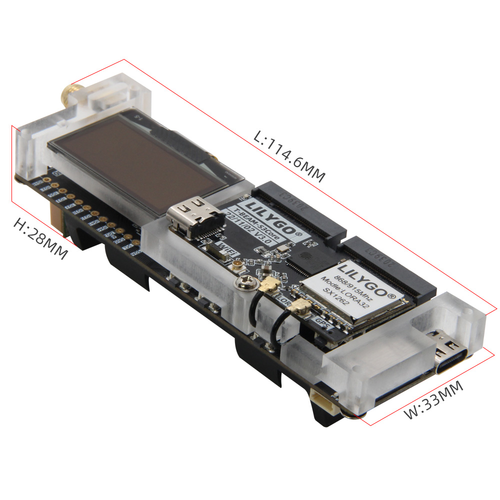 LILYGO® SoftRF T-Beam SUPREME  - Esp32 S3 Development Board Lot recension och pris
