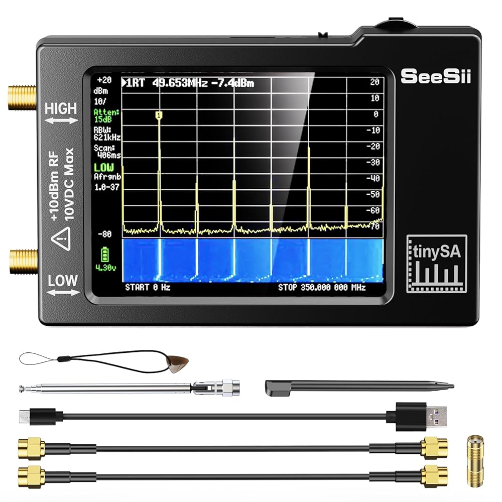 Upgraded Tiny Spectrum Analyze - Signal Generator Spectrum Analyzer recension och pris